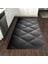 Kaymaz Dijital Mutfak & Salon Halı Yıldız Deri Geometrik E5013 Siyah 5