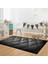 Kaymaz Dijital Mutfak & Salon Halı Trend Geometrik E5013 Siyah 7
