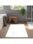 Kaymaz Dijital Mutfak & Salon Halı Star Pamuk Geometrik E5008 Beyaz 6