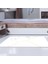 Kaymaz Dijital Mutfak & Salon Halı Star Pamuk Geometrik E5008 Beyaz 8