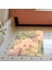 Kaymaz Dijital Mutfak & Salon Halı Yıldız Deri Geometrik E5014 Renkli 6