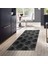 Kaymaz Dijital Mutfak & Salon Halı Trend Geometrik E5016 Siyah 5