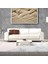 Kaymaz Dijital Mutfak & Salon Halı Trend Geometrik E5008 Beyaz 1