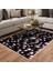 Kaymaz Dijital Mutfak & Salon Halı Trend Geometrik E5009 Siyah 1