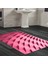 Kaymaz Dijital Mutfak & Salon Halı Yıldız Deri Geometrik E5017 Pudra 6