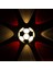 Gün Işığı - Kırmızı Futbol Topu Dekoratif LED Duvar Aplik (5047) 3