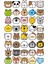 Emoji Sticker Telefon Laptop Notebook Tablet Defter Matara Stiker Etiket ST1449 1