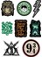 Harry Potter Sticker Telefon Laptop Notebook Tablet Defter Matara Stiker Etiket ST1048 1