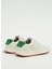 Beyaz-Yeşil Erkek Deri Sneaker Shacbtl 3