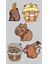 Capybara Sticker Telefon Laptop Notebook Tablet Defter Matara Stiker Etiket ST1733 1