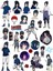 Sasuke Sticker Telefon Laptop Notebook Tablet Defter Matara Stiker Etiket ST800 1