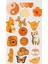 Popüler Turuncu Sticker Telefon Laptop Notebook Tablet Defter Matara Stiker Etiket ST1159 1