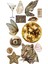 Popüler Gold Sticker Telefon Laptop Notebook Tablet Defter Matara Stiker Etiket ST1479 1
