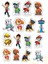 Paw Patrol Sticker Telefon Laptop Notebook Tablet Defter Matara Stiker Etiket ST783 1