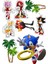 Sonic Sticker Telefon Laptop Notebook Tablet Defter Matara Stiker Etiket ST707 1