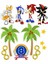 Sonic Sticker Telefon Laptop Notebook Tablet Defter Matara Stiker Etiket ST793 1