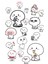 Anime Sticker Telefon Laptop Notebook Tablet Defter Matara Stiker Etiket ST977 1
