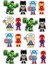 Marvel Sticker Telefon Laptop Notebook Tablet Defter Matara Stiker Etiket ST676 1