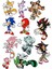 Sonic Sticker Telefon Laptop Notebook Tablet Defter Matara Stiker Etiket ST685 1