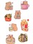 Capybara Sticker Telefon Laptop Notebook Tablet Defter Matara Stiker Etiket ST1677 1