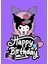 Kuromi Sticker Telefon Laptop Notebook Tablet Defter Matara Stiker Etiket ST1516 1