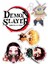 Demon Slayer Sticker Telefon Laptop Notebook Tablet Defter Matara Stiker Etiket ST845 1