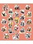 Panda Sticker Telefon Laptop Notebook Tablet Defter Matara Stiker Etiket ST1142 1