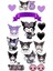 Kuromi Sticker Telefon Laptop Notebook Tablet Defter Matara Stiker Etiket ST608 1