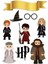 Harry Potter Sticker Telefon Laptop Notebook Tablet Defter Matara Stiker Etiket ST1039 1