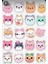Kedicikler Sticker Telefon Laptop Notebook Tablet Defter Matara Stiker Etiket ST659 1
