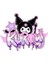 Kuromi Sticker Telefon Laptop Notebook Tablet Defter Matara Stiker Etiket ST1608 1