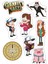 Gravity Falls Sticker Telefon Laptop Notebook Tablet Defter Matara Stiker Etiket ST773 1