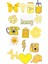 Popüler Sarı Sticker Telefon Laptop Notebook Tablet Defter Matara Stiker Etiket ST1239 1