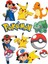 Pokemon Sticker Telefon Laptop Notebook Tablet Defter Matara Stiker Etiket ST949 1