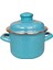 Mini Emaye Tencere, Sos ve Yumurta Haşlama, 12CM, 900ML, Turkuaz 4