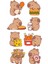 Capybara Sticker Capibara Etiket Kapibara Sticker Capibara Sticker ST1649 1