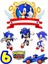 Sonic Sticker Telefon Laptop Notebook Tablet Defter Matara Stiker Etiket ST776 1