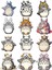 Anime Sticker Telefon Laptop Notebook Tablet Defter Matara Stiker Etiket ST1286 1
