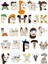 Anime Harfler Sticker Telefon Laptop Notebook Tablet Defter Matara Stiker Etiket ST912 1