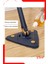 Kendinden Sıkmalı Üçgen Mop, Mikrofiber Bezli, Cam ve Yüzey Temizleme Paspası 2