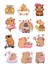 Capybara Sticker Telefon Laptop Notebook Tablet Defter Matara Stiker Etiket ST1756 1