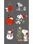 Snoopy Sticker Telefon Laptop Notebook Tablet Defter Matara Stiker Etiket ST871 1