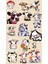 Anime Sticker Telefon Laptop Notebook Tablet Defter Matara Stiker Etiket ST1789 1