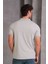 Erkek Slim Fit Pamuklu Yumuşak Doku Nefes Alan Kumaş Yakalı Tişört 2