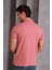 Erkek Slim Fit Pamuklu Yumuşak Doku Nefes Alan Kumaş Yakalı Tişört 4