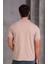 Erkek Slim Fit Pamuklu Yumuşak Doku Nefes Alan Kumaş Yakalı Tişört 5