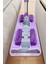 Renkli Mikrofiber Mandallı Yüzey Temizlik Mop ve Yedek Bez Hediyeli 4