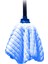 Mavi Mikrofiber Havlu Yedek Mop Paspas, Pratik Temizlik Aracı 4
