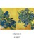 Flowers Series - A6, Van Gogh 4&apos;lü Defter Seti Iii, Çizgisiz, Toplam 192 Sayfa, Her Biri 48 Sayfa, Tel Dikiş, Esnek Kapak, Oval Kenar, Tuval Doku, 60 Gram, Sarı Krem Renk 3
