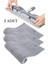 3'lü Mandallı Mop Yedek Bezi Mikrofiber Uyumlu Temizlik Bezi 1